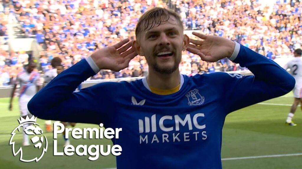 Kiernan Dewsbury-Hall blasts Everton in front of Crystal Palace | Premier League | NBC Sports