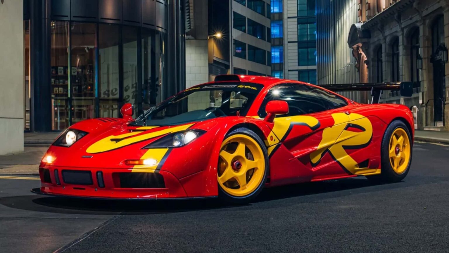 McLaren F1 GTR Pop Art Shatters Auction Record At .6M