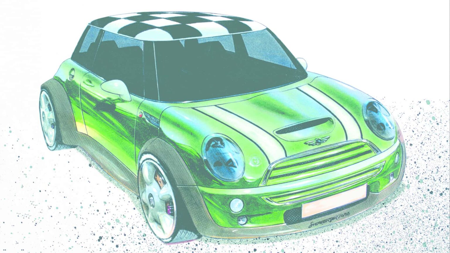 Next Mini Cooper R50-Inspired Design And RWD Platform