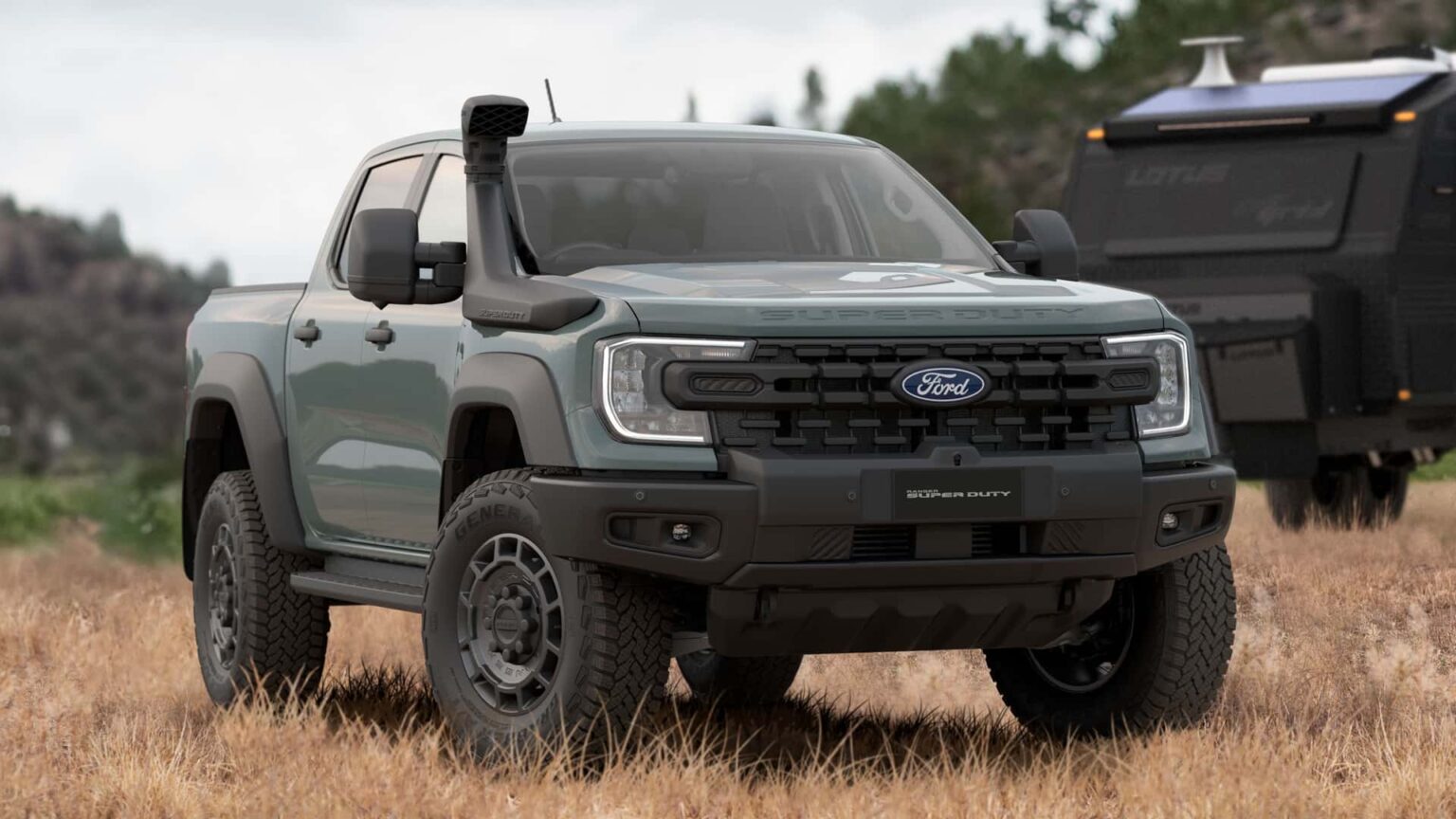 The Ford Ranger Super Duty Is Already A Huge Hit In Australia, Potentially Outselling The Land Cruiser 70 Series The Ford Ranger Super Duty Is Already A Huge Hit In Australia, Potentially Outselling The Land Cruiser 70 Series