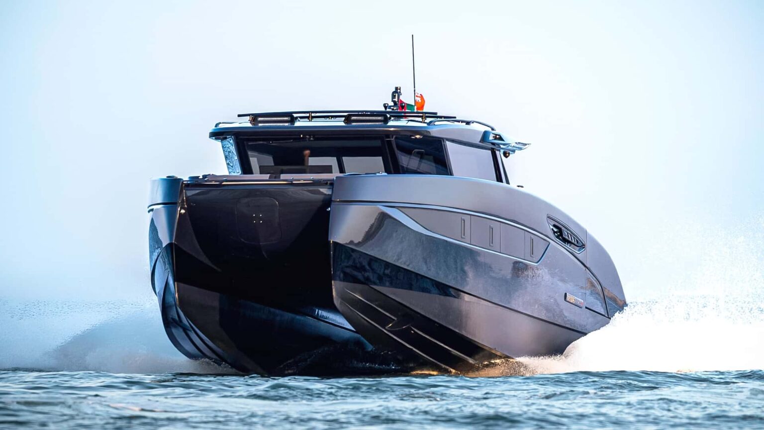 Brabus Built A 56-Foot Luxury Catamaran With 1,450 Horsepower And Hydrofoils Brabus Built A 56-Foot Luxury Catamaran With 1,450 Horsepower And Hydrofoils