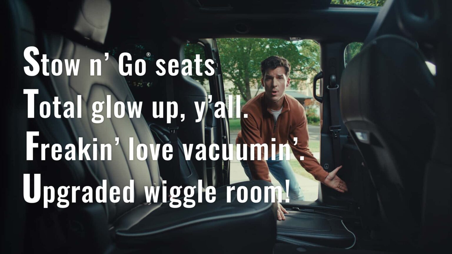 Chrysler Pacifica “Acronyms” Campaign Uses NSFW Slang Chrysler Pacifica “Acronyms” Campaign Uses NSFW Slang
