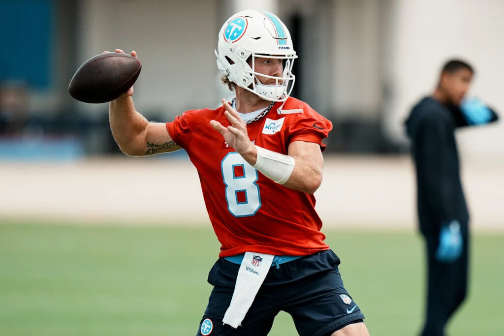 Will Levis ‘100 percent’ believes he can still be an NFL starter: ‘There are not 32 quarterbacks in this league better than me’