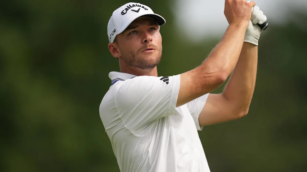 ‘Suddenly it was a 61’: Nicolai Højgaard is third to tie Detroit course record in as many days