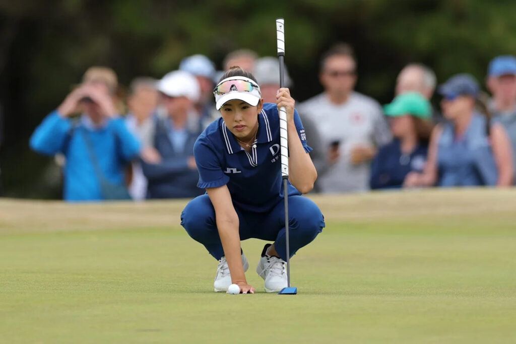 Brandel Chamblee makes statement about how Yealimi Noh uses the long putter as she leads the Women’s Open