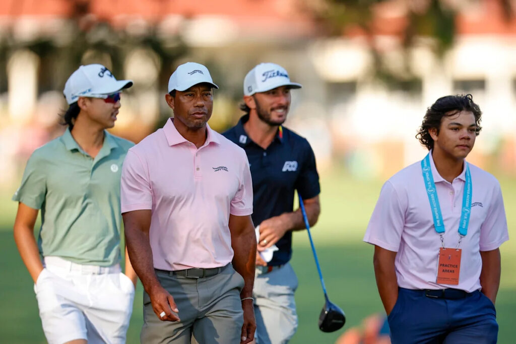 Min Woo Lee reveals what he noticed about Tiger Woods after meeting him back in June Min Woo Lee reveals what he noticed about Tiger Woods after meeting him back in June