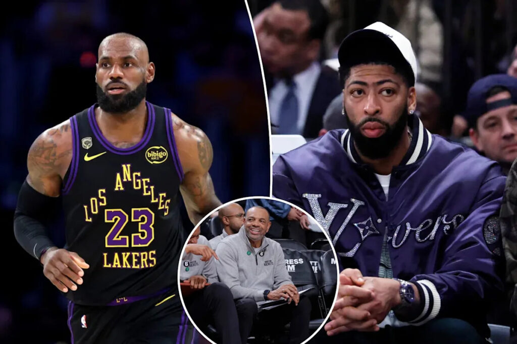 Anthony Davis disputes ex-Lakers coach’s LeBron James workout claim