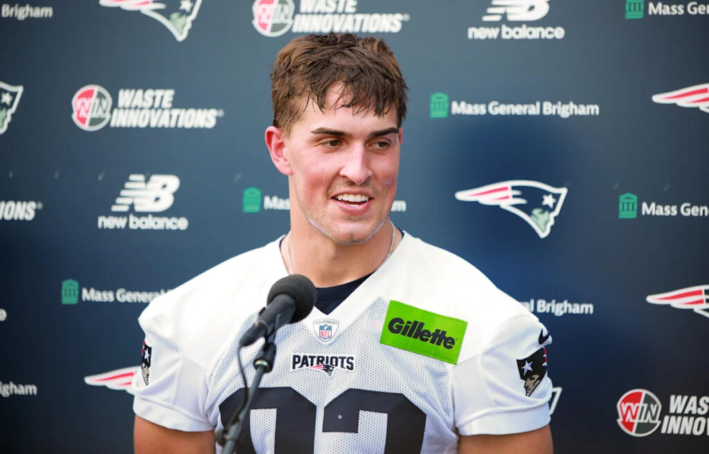 Sunday Patriots Notes: Eli Raridon impressing early in training camp