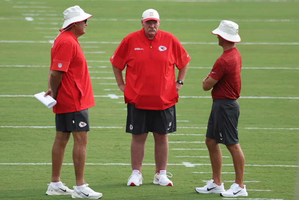 Chiefs now in pads at training camp: ‘We’ll find out about these guys’