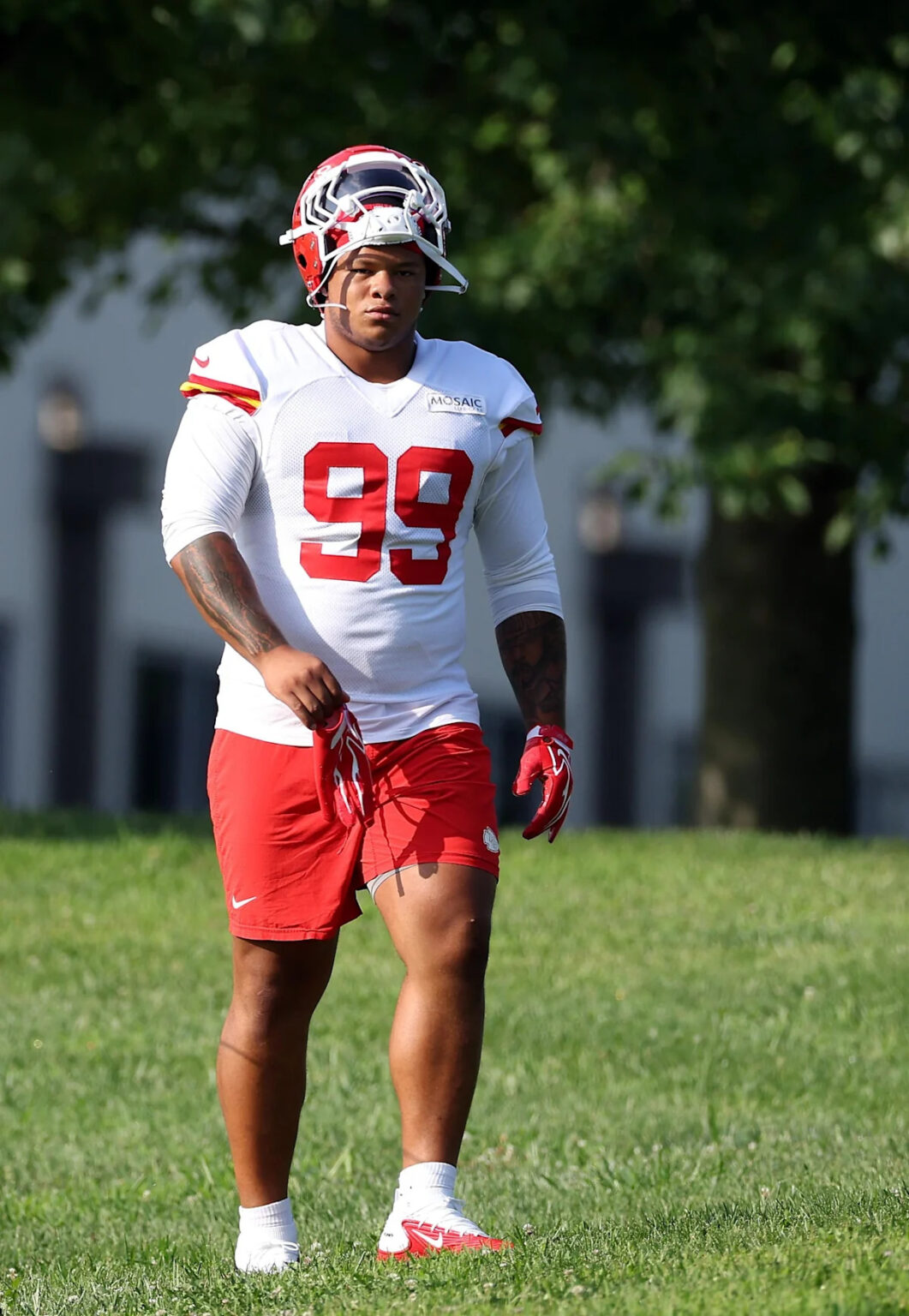 Chiefs training camp notebook Day 5: Peter Woods pops in pads Chiefs training camp notebook Day 5: Peter Woods pops in pads