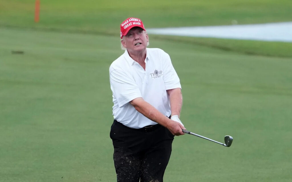 ‘It’s called TALENT, and I have it, and they don’t!’: Donald Trump breaks his silence on golf championship ‘It’s called TALENT, and I have it, and they don’t!’: Donald Trump breaks his silence on golf championship