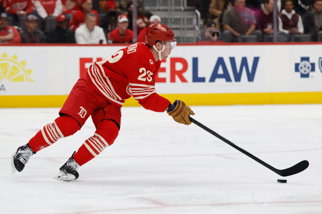 Red Wings’ Lucas Raymond Included In NHL’s List Of Top 20 Wingers