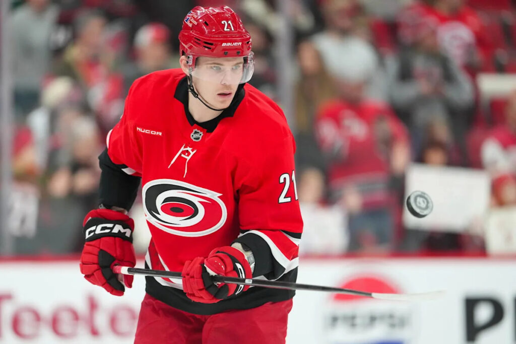 Blues Remain Interested In Hurricanes’ Alexander Nikishin; Plenty Of Complications Exist Blues Remain Interested In Hurricanes’ Alexander Nikishin; Plenty Of Complications Exist