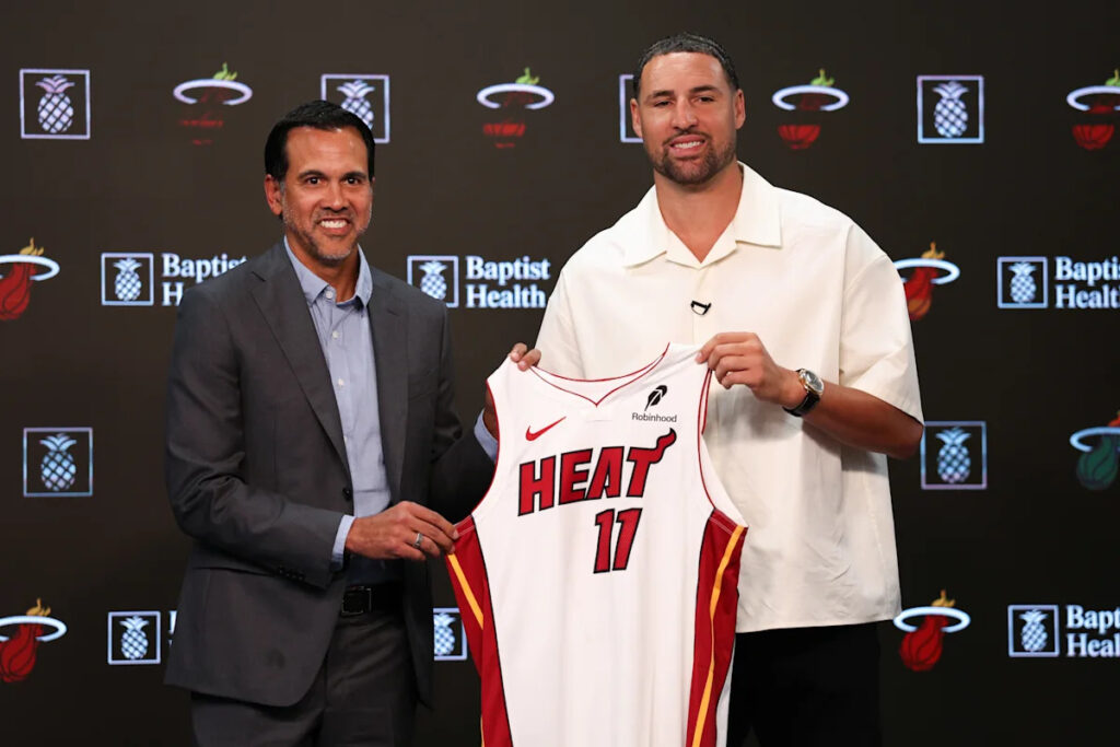 Klay Thompson, 36, on joining the Heat: ‘a redemption season’