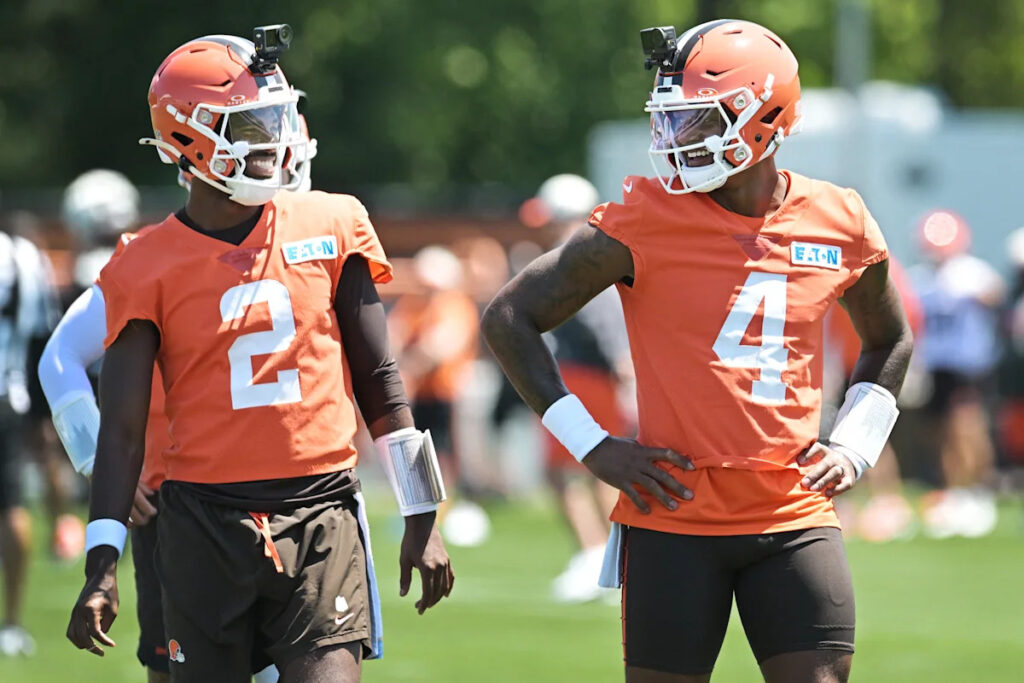 Why Browns QB competition between Deshaun Watson, Shedeur Sanders is ‘not actually that simple’