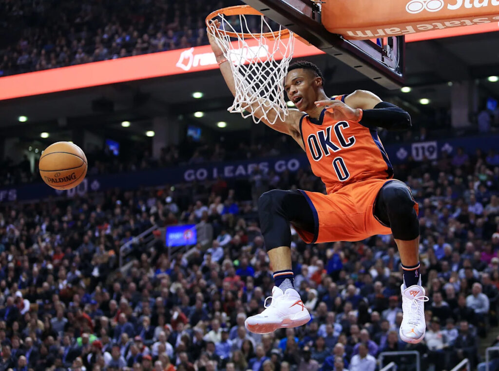 Russell Westbrook played long enough to perhaps see himself become the villain