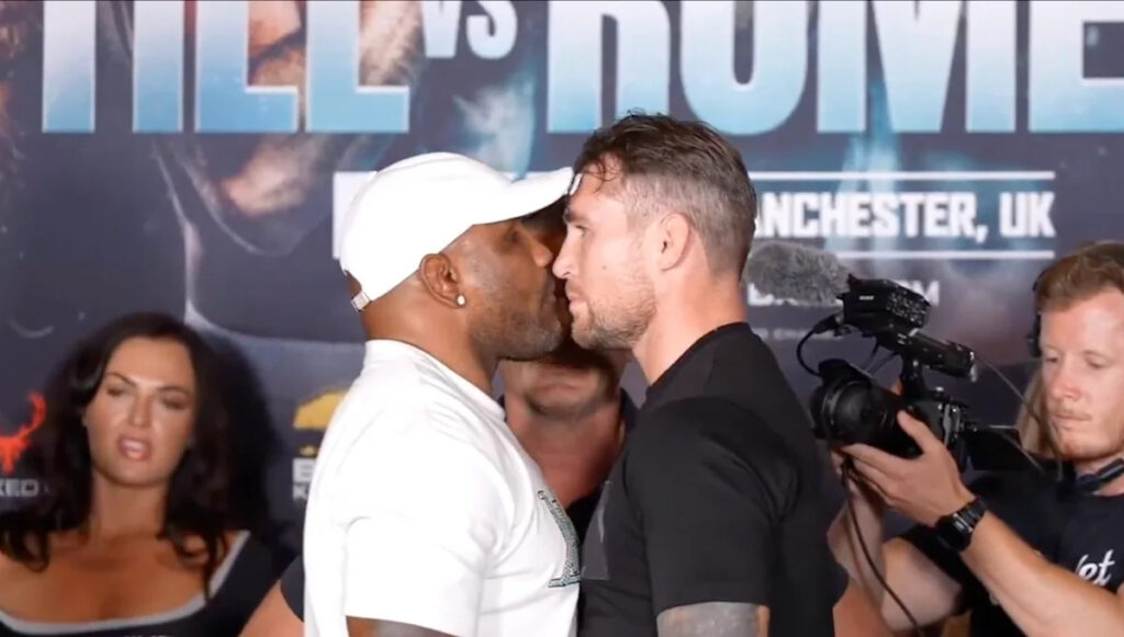 Watch: Darren Till and Yoel Romero go nose-to-nose for nearly 4 minutes in brutally tense BKFC staredown