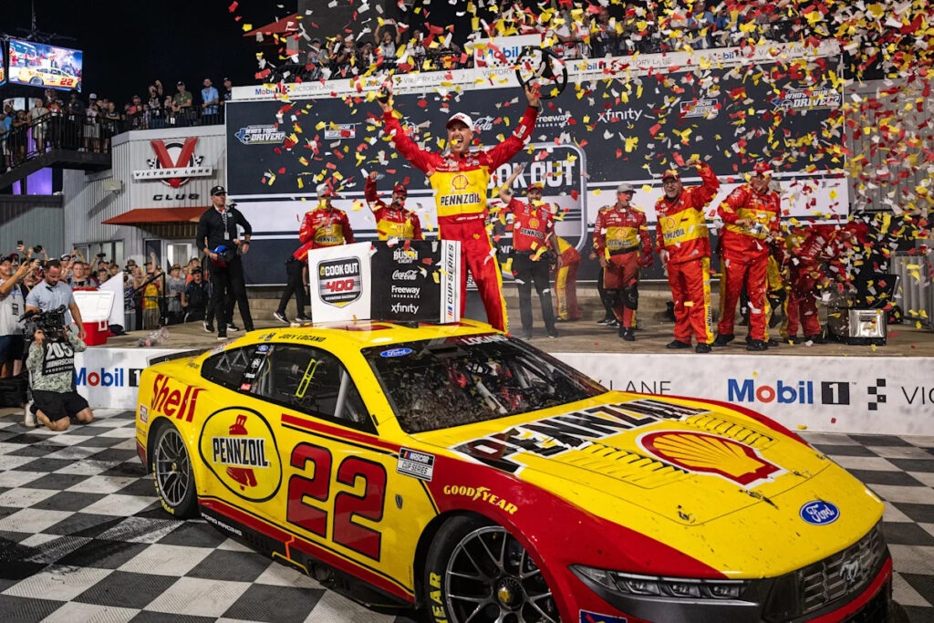 Joey Logano and Team Penske are making a push for NASCAR points as the Chase approaches