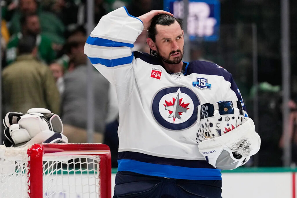Goaltender Connor Hellebuyck confirms he asked the Winnipeg Jets for a trade Goaltender Connor Hellebuyck confirms he asked the Winnipeg Jets for a trade