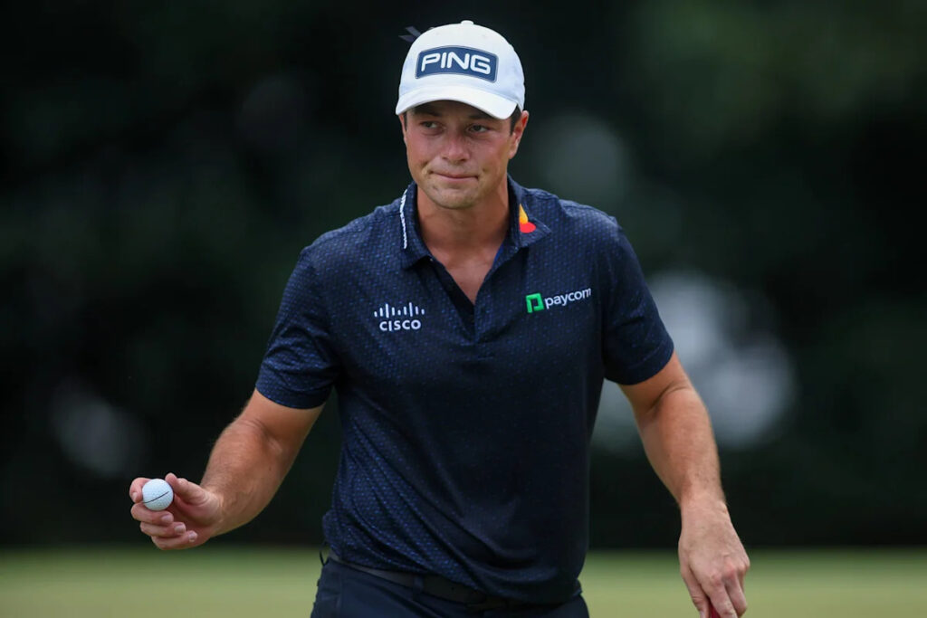 Viktor Hovland Takes One-Shot Lead Over Ryan Gerard at East Lake Viktor Hovland Takes One-Shot Lead Over Ryan Gerard at East Lake