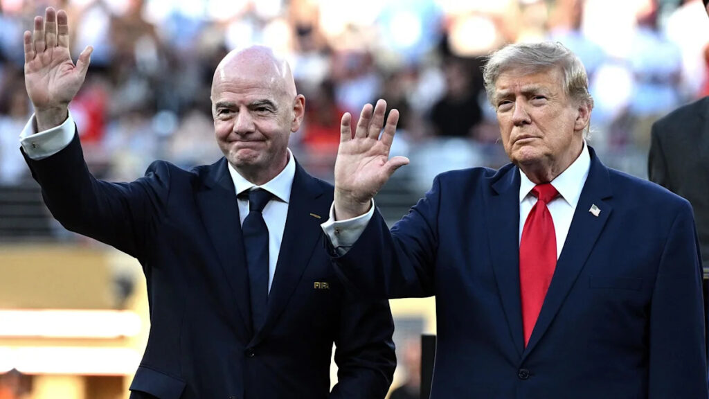 Trump says it would be ‘terrible mistake’ to remove Infantino