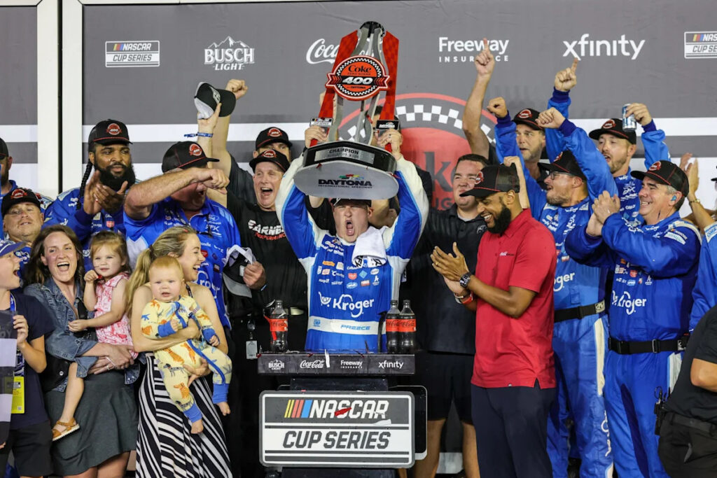 Ryan Preece Reacts to His Much-Needed NASCAR Breakthrough at Daytona: “Built Us a Rocket Ship and Went to the Moon” Ryan Preece Reacts to His Much-Needed NASCAR Breakthrough at Daytona: “Built Us a Rocket Ship and Went to the Moon”