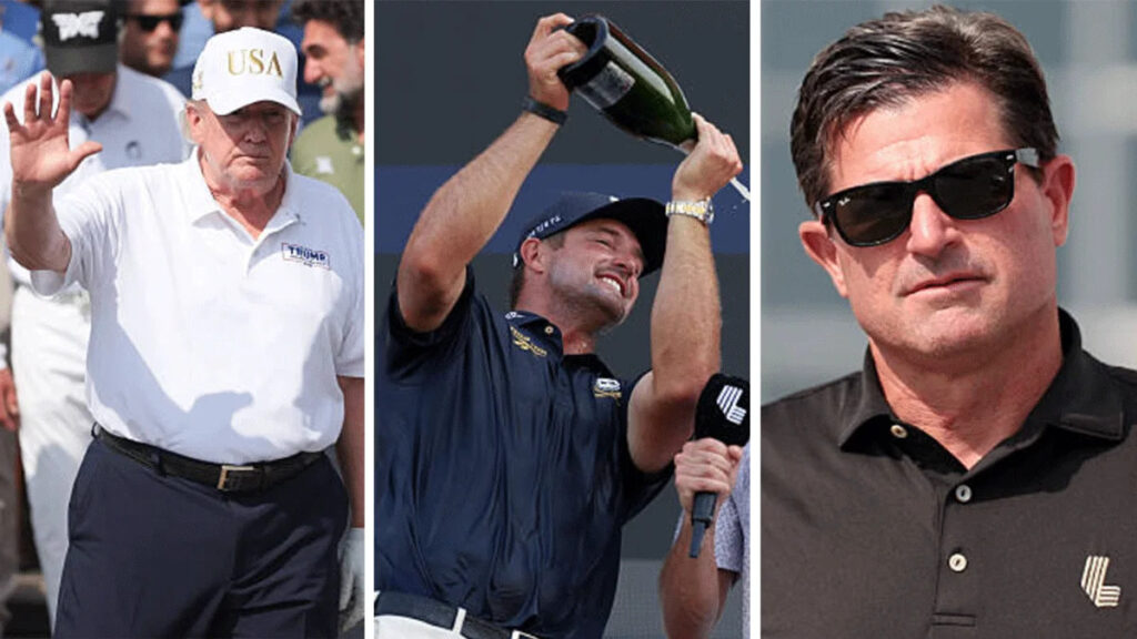 Inside LIV Golf’s wild week: Bryson, Trump and the mystery investor surfaces
