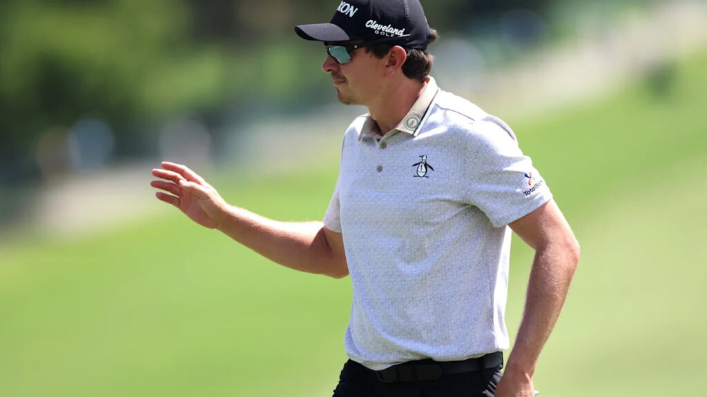Nico Echavarria posts career-low 62 on Moving Day at Wyndham Championship Nico Echavarria posts career-low 62 on Moving Day at Wyndham Championship
