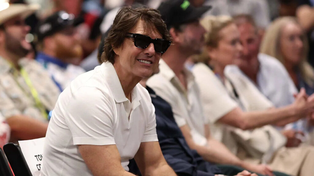 Tom Cruise Honors Kyle Busch With Touching Gesture at Daytona Tom Cruise Honors Kyle Busch With Touching Gesture at Daytona
