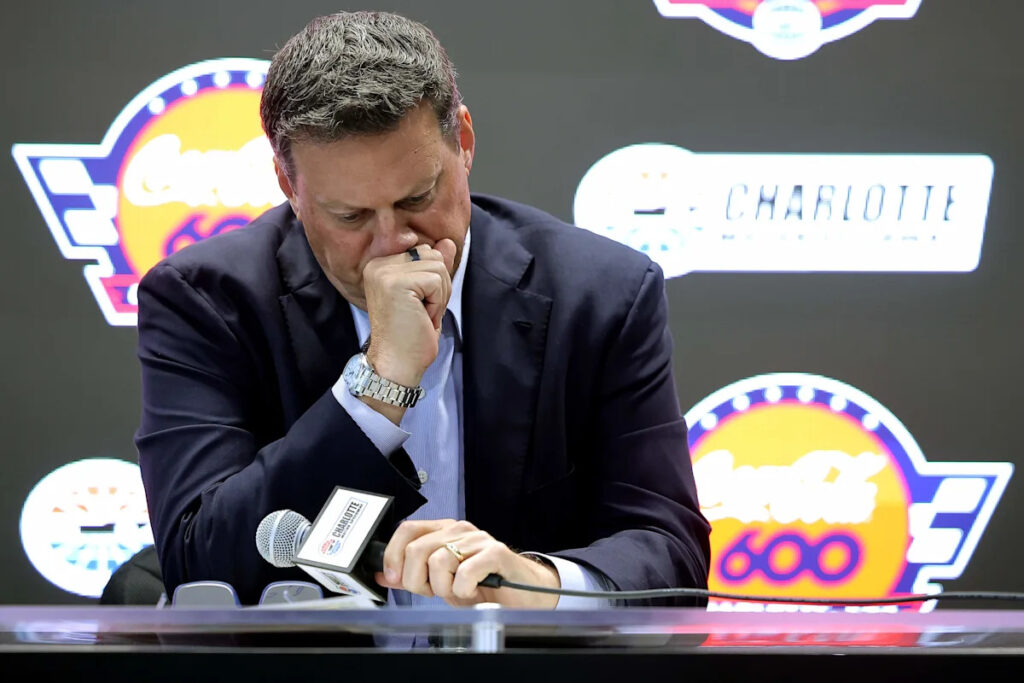 NASCAR CEO Steve O’Donnell Faces Harsh Reality as Fans Push Back NASCAR CEO Steve O’Donnell Faces Harsh Reality as Fans Push Back
