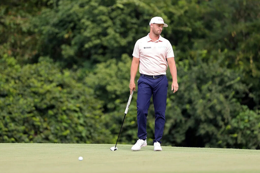 Wyndham Clark embroiled in rule controversy on his way to winning the BMW Championship