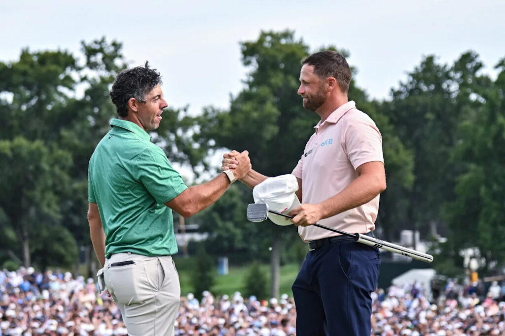 Wyndham Clark claims he’s beginning to learn a skill which Rory McIlroy and Scottie Scheffler possess