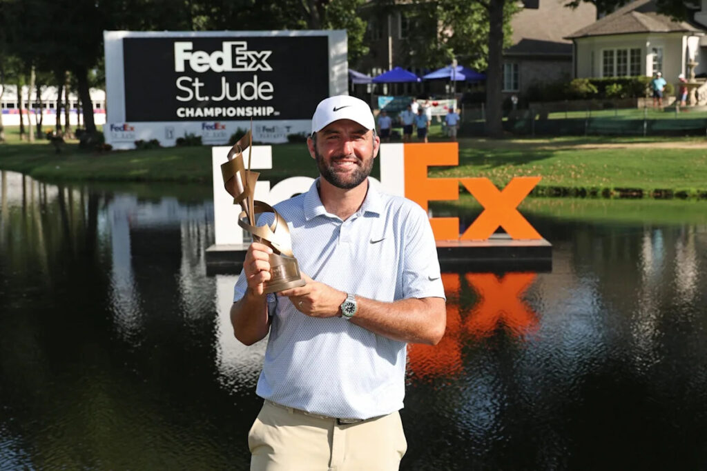 Scottie Scheffler discloses what happened in his practice just before he won the FedEx St.Jude Championship Scottie Scheffler discloses what happened in his practice just before he won the FedEx St.Jude Championship