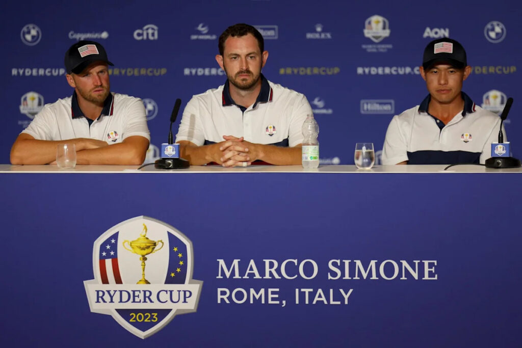 Patrick Cantlay and Collin Morikawa share their feelings on Wyndham Clark after he wins the BMW Patrick Cantlay and Collin Morikawa share their feelings on Wyndham Clark after he wins the BMW