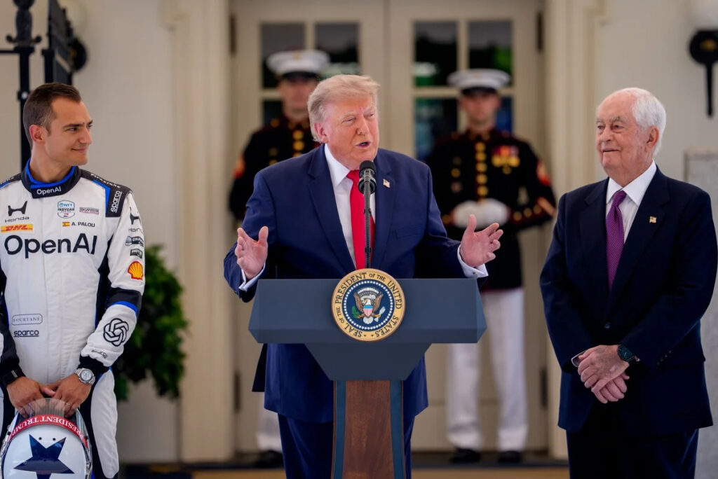 President Donald Trump to wave green flag and take ‘lap of honor’ before D.C. IndyCar race
