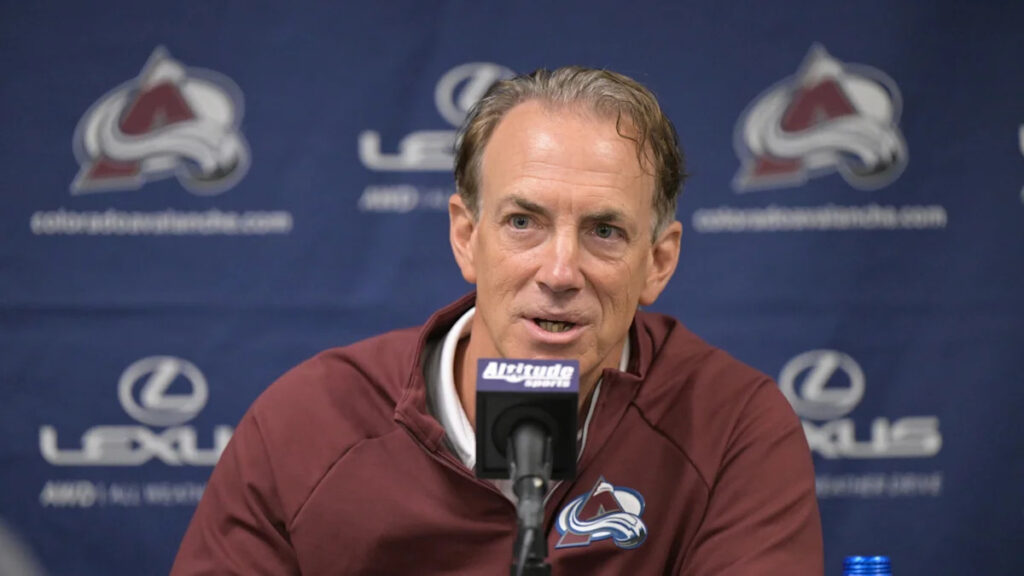 Joe Sakic skates with Avalanche in alumni game as the Cale Makar extension talks roll on Joe Sakic skates with Avalanche in alumni game as the Cale Makar extension talks roll on