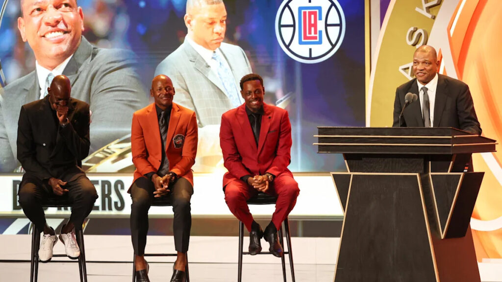 Watch highlights from Doc Rivers’ induction into Basketball Hall of Fame