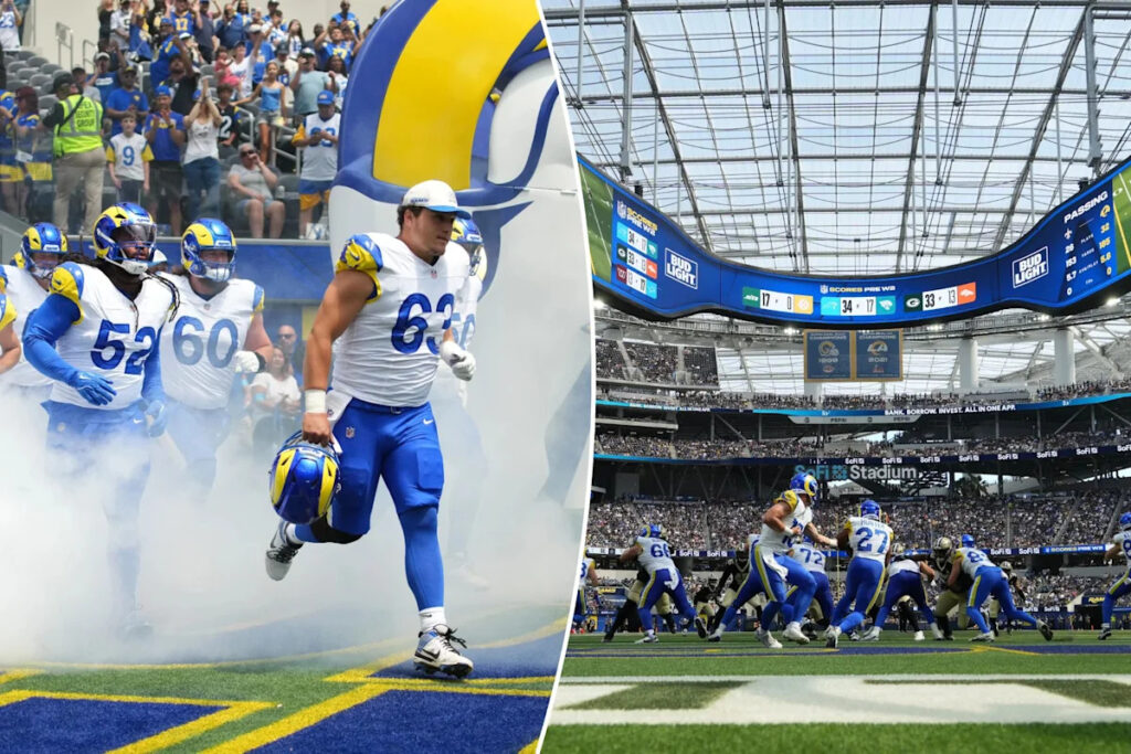Rams game at SoFi Stadium costs families 2 more than Chargers game