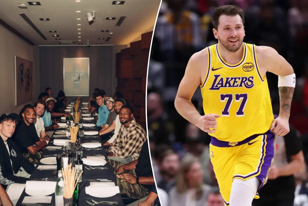 Luka Doncic reveals first look at LeBron-less Lakers