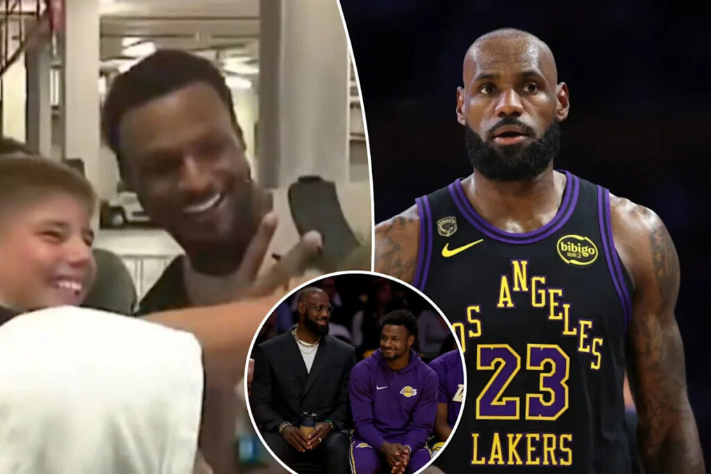 Bronny James breaks his silence on LeBron James’ departure from Lakers