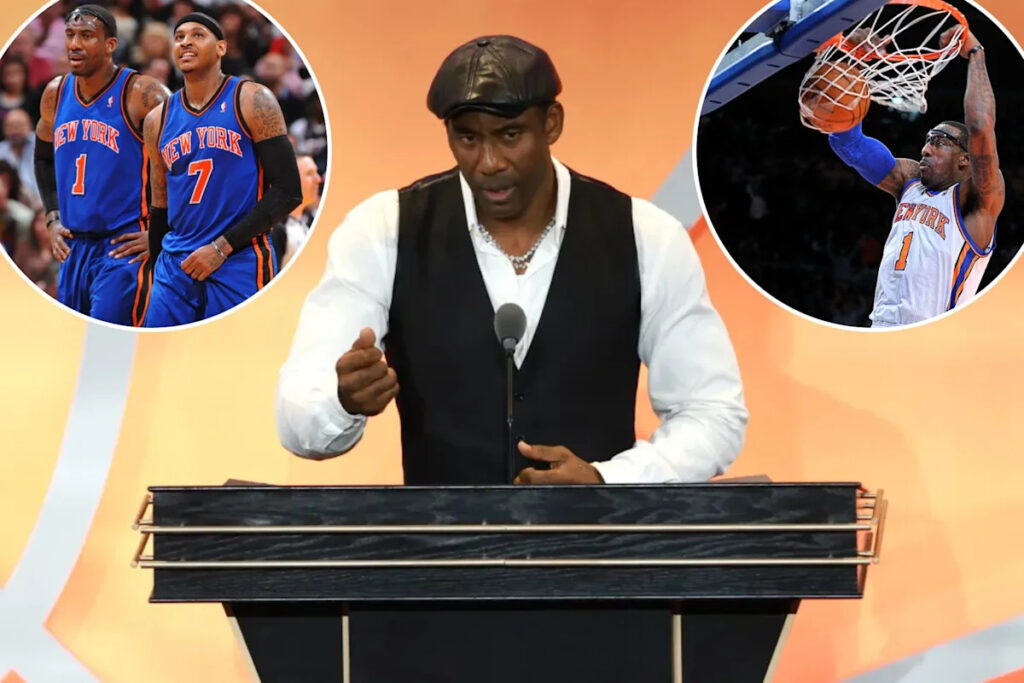 Amar’e Stoudemire inducted into Hall of Fame in fitting full-circle Knicks moment Amar’e Stoudemire inducted into Hall of Fame in fitting full-circle Knicks moment