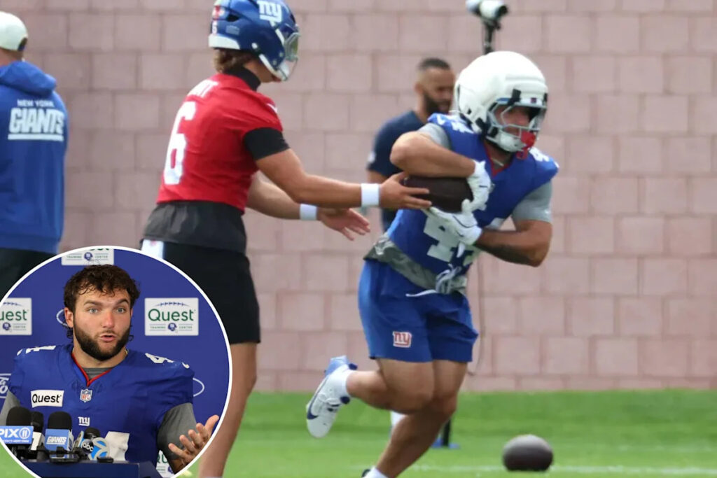 Cam Skattebo won’t let gruesome injury change his Giants game Cam Skattebo won’t let gruesome injury change his Giants game