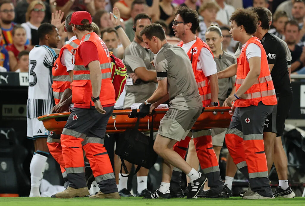 Newcastle star evades serious injury after horrific tackle in friendly 😬 Newcastle star evades serious injury after horrific tackle in friendly 😬