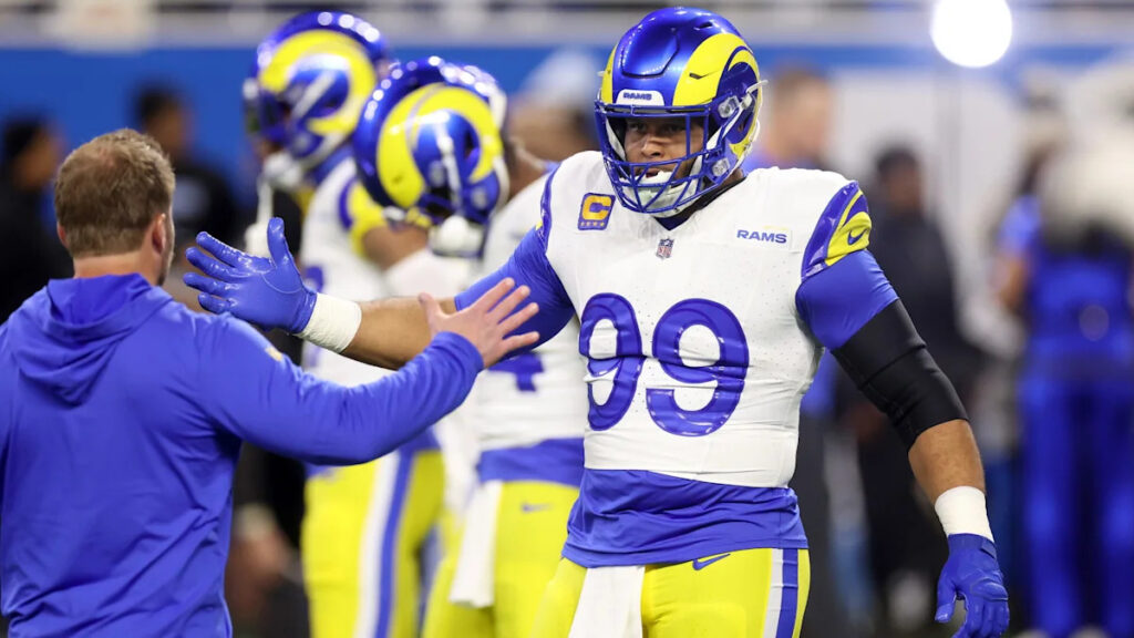 Sean McVay: Everything is up in the air with Aaron Donald Sean McVay: Everything is up in the air with Aaron Donald