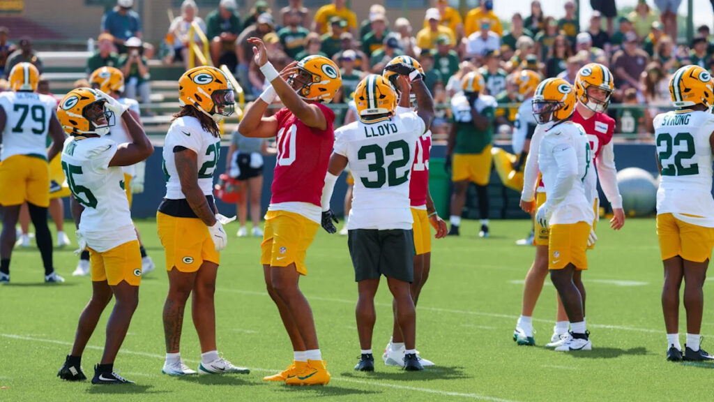Matt LaFleur bans backflips after Christian Watson and MarShawn Lloyd celebrations Matt LaFleur bans backflips after Christian Watson and MarShawn Lloyd celebrations