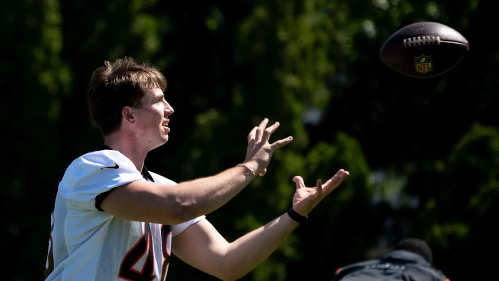Bengals activate TE Josh Kattus
