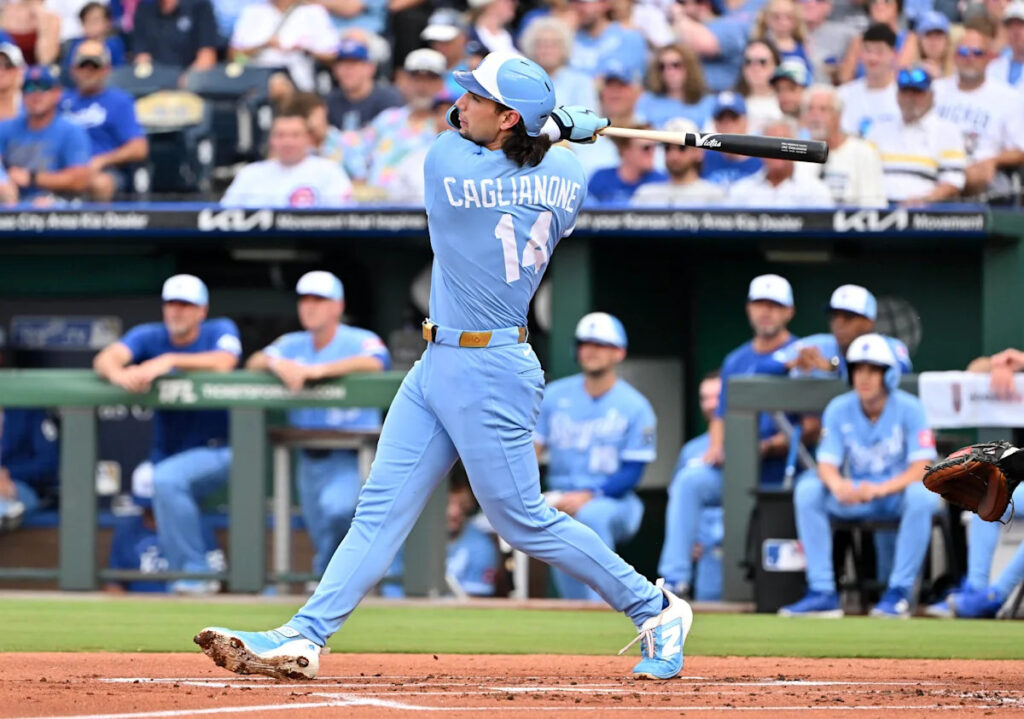 Jac Caglianone powers Royals to a victory