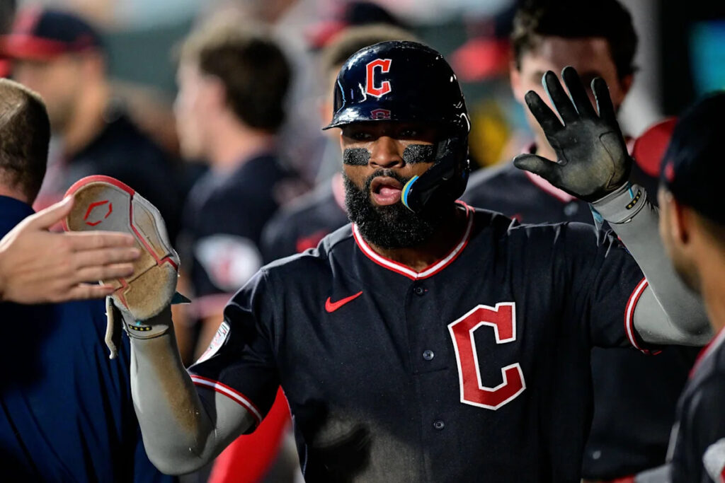 Jo Adell Powers Guardians Over Rockies In Game 2
