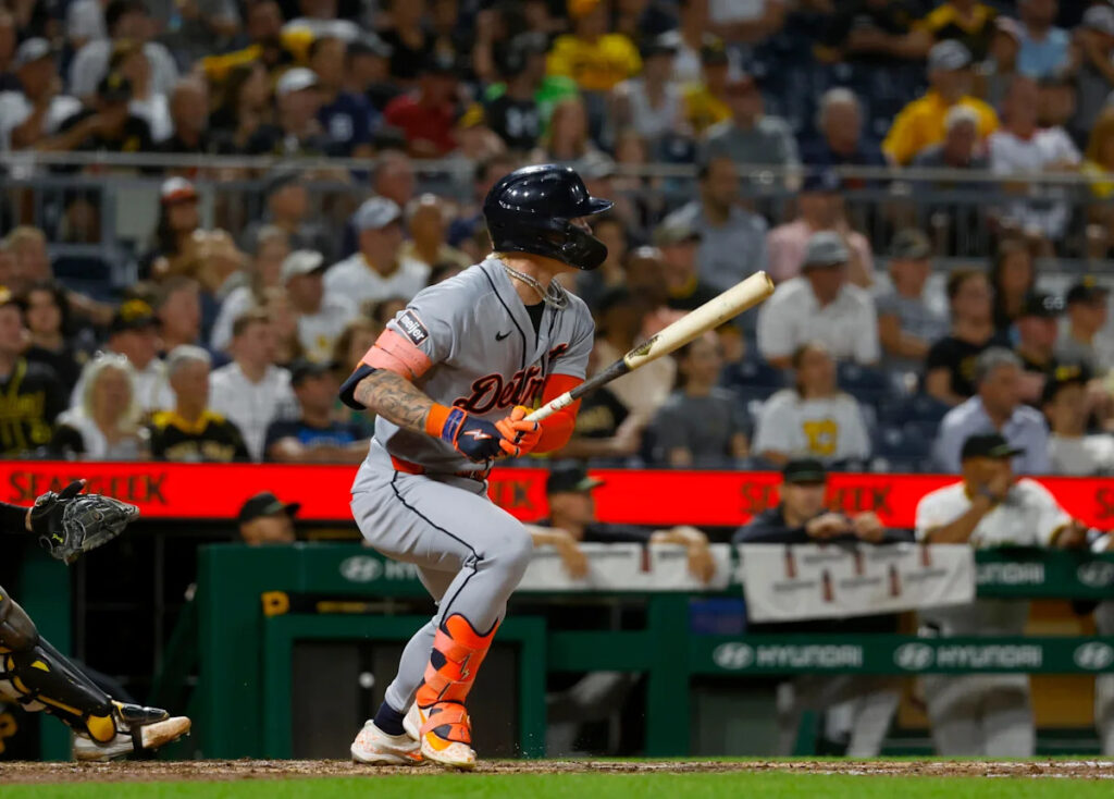 Max Clark pulls through on field and at bat in Tigers’ win