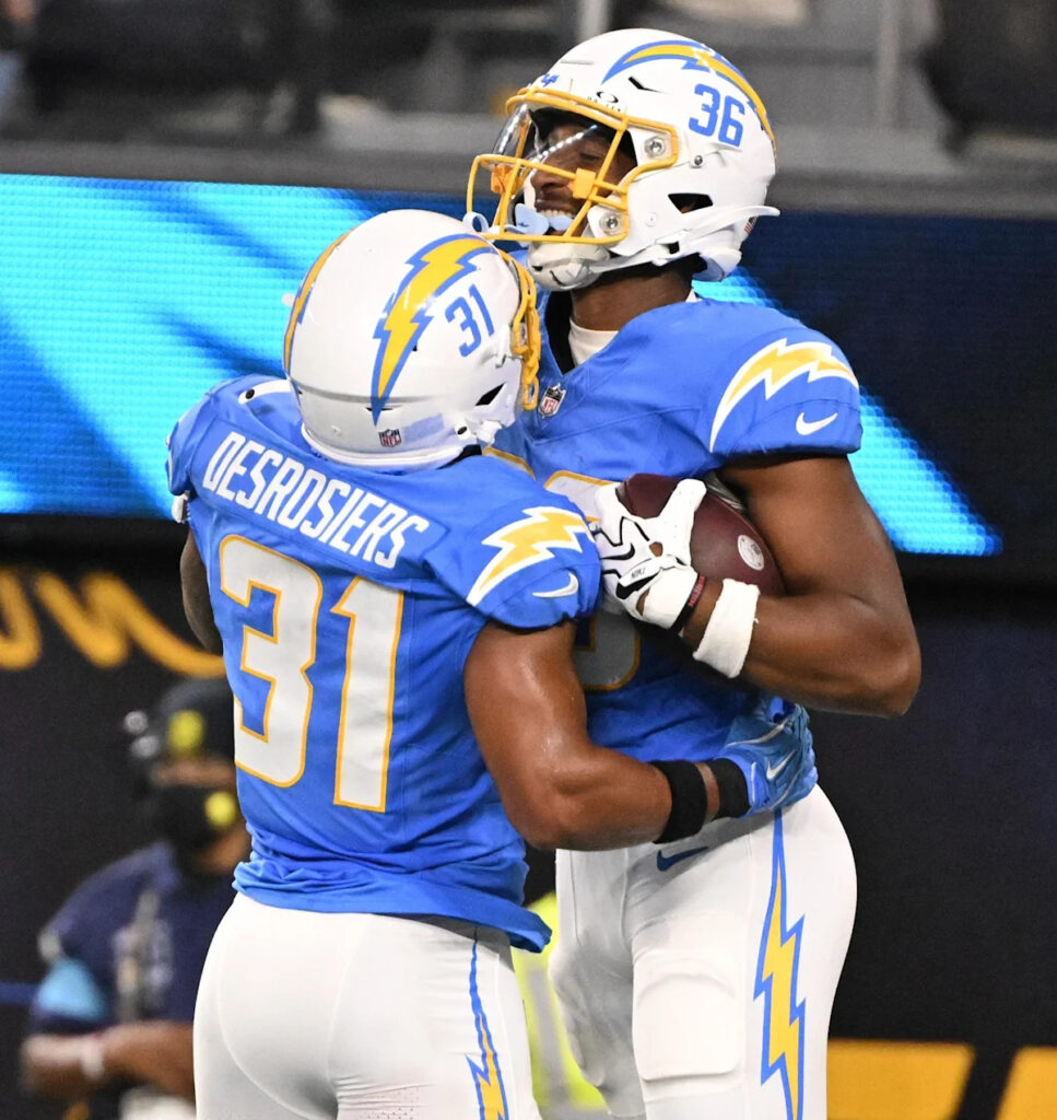 Chargers-Rams Game Recap: D.J. Uiagalelei, Greg DesRosiers Jr. lead inspired effort in loss